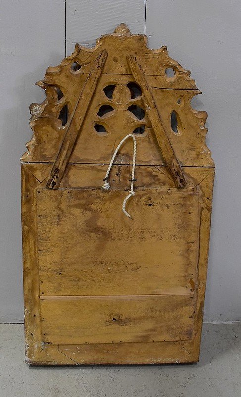 Specchiera in Legno Dorato, Stile Regency - Fine XIX Secolo