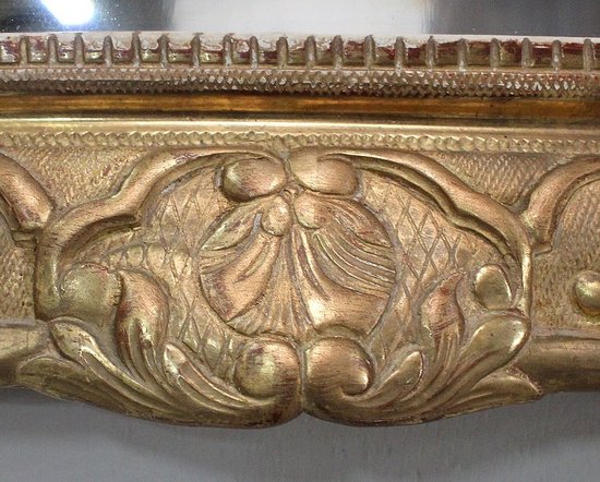  Specchiera in Legno Dorato, Stile Regency - Fine XIX Secolo
