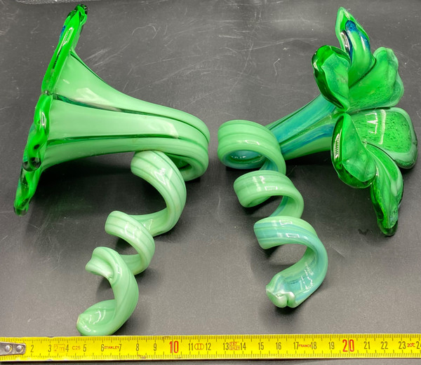 VASES FLEURS MURANO