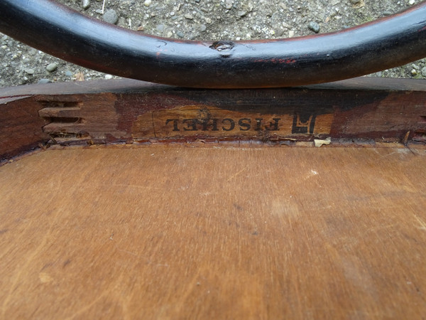 Fischel chair, hors catalog usine de Wissembourg Alsace 1935, Thonet no.