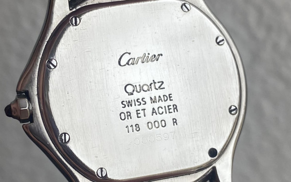 CARTIER, Cougar de Cartier, acier or
