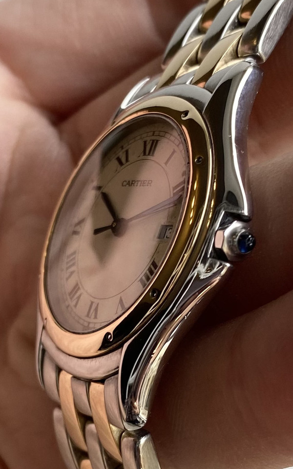 CARTIER, Cougar de Cartier, acier or