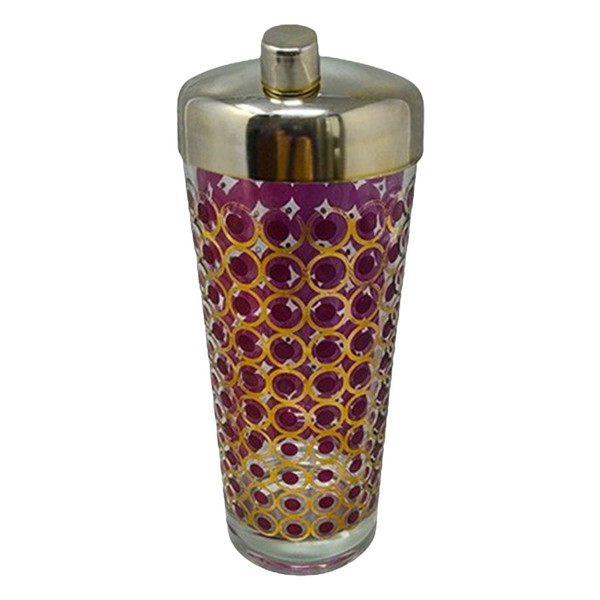 1960s Gorgeous American Cocktail Shaker. Made in U.S.A.