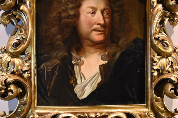 Portrait Of Charles De La Fosse (1636-1716), Hyacinthe Rigaud (perpignan 1659 - Paris 1743) 
