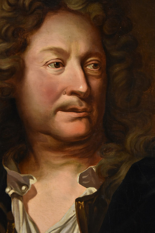 Portrait Of Charles De La Fosse (1636-1716), Hyacinthe Rigaud (perpignan 1659 - Paris 1743) 
