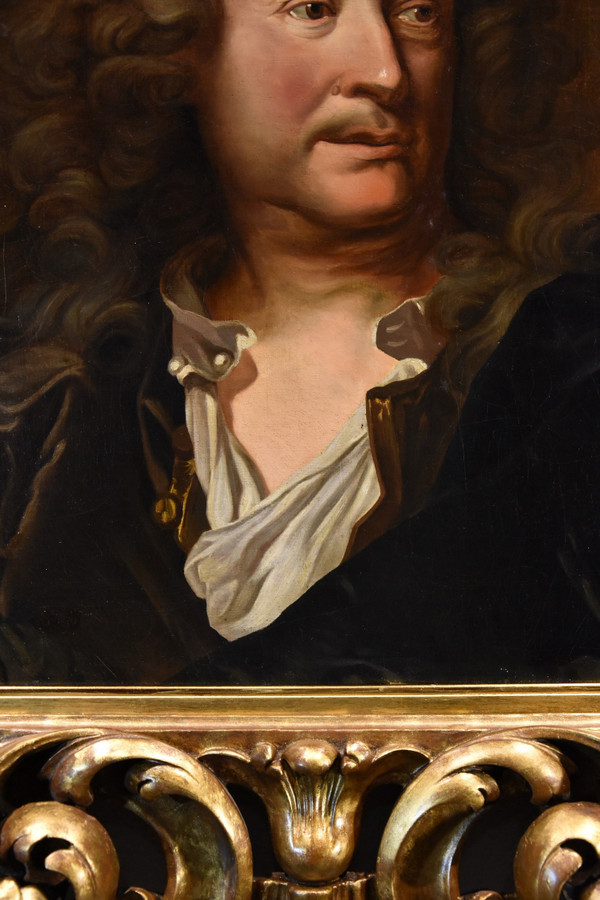 Portrait Of Charles De La Fosse (1636-1716), Hyacinthe Rigaud (perpignan 1659 - Paris 1743) 