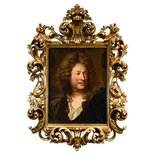 Portrait Of Charles De La Fosse (1636-1716), Hyacinthe Rigaud (perpignan 1659 - Paris 1743) 