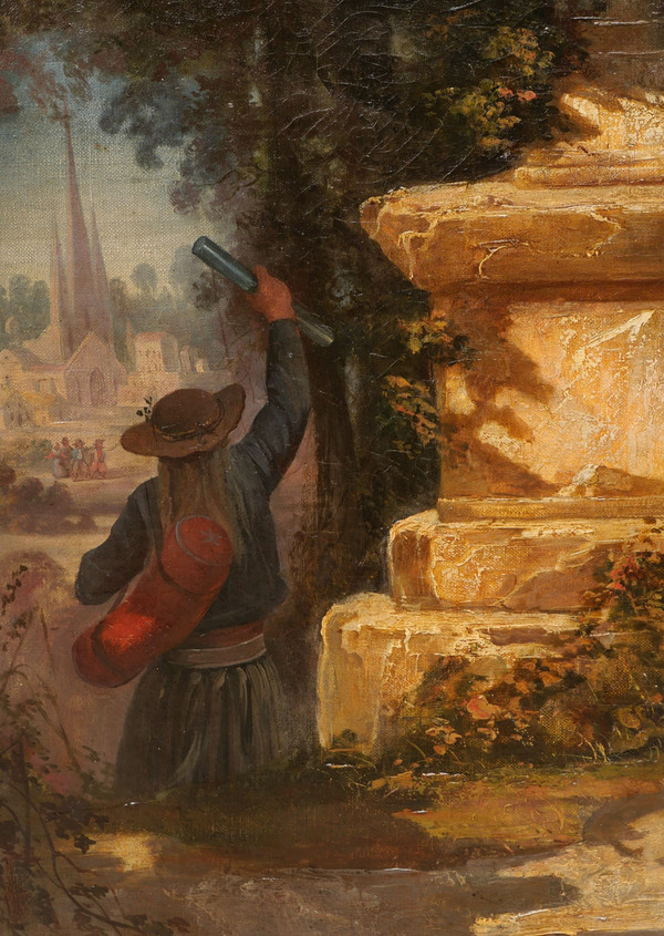 Louis Henri Joseph PEYRONNET, The return of the soldier to his native Brittany