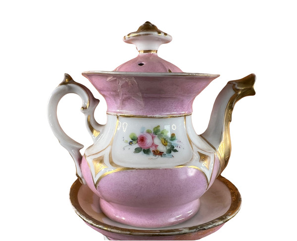 Paris porcelain teapot