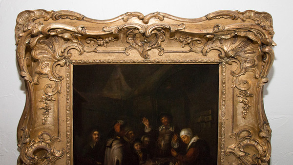 Le Charlatan d’après Frans Van Mieris fin XVIIIe Siècle
