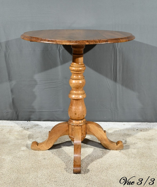 Petit Guéridon en Noyer, époque Louis Philippe – 2ème Partie XIXe