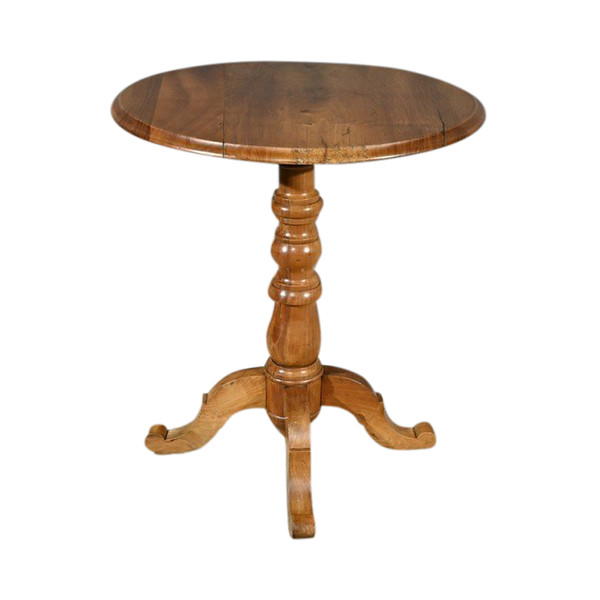 Petit Guéridon en Noyer, époque Louis Philippe – 2ème Partie XIXe