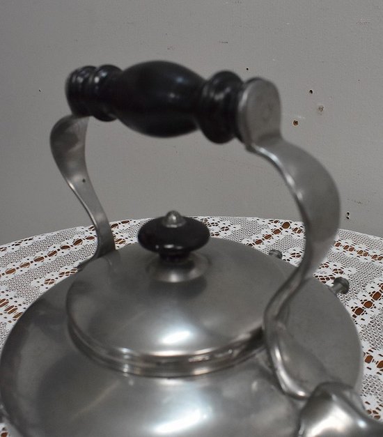 Samovar en Cuivre Argenté, style Louis XV - 2ème moitié du XIXe