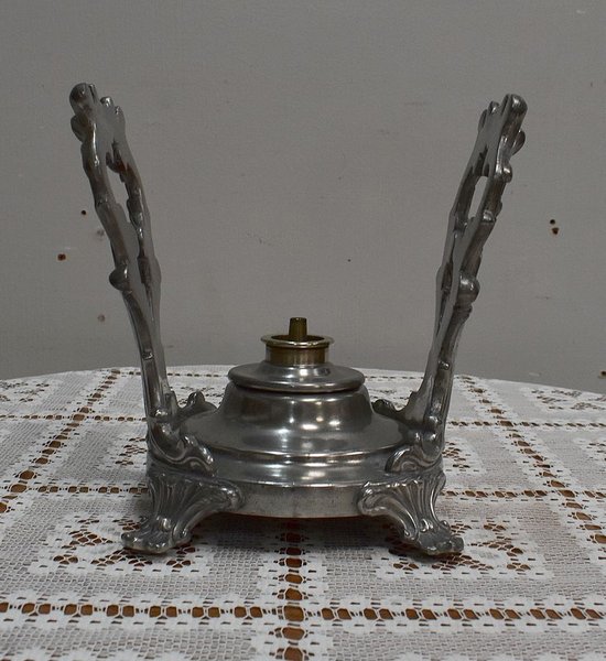 Samovar en Cuivre Argenté, style Louis XV - 2ème moitié du XIXe