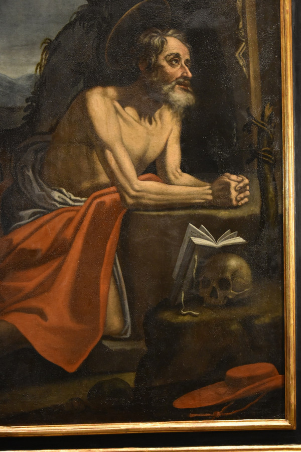 Heiliger Hieronymus Büßer, Hendrick De Somer Dit Enrico Fiammingo (Lokeren 1602 - Neapel 1655)