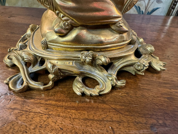 PAIRE DE LAMPES A POSER STYLES LOUIS XV