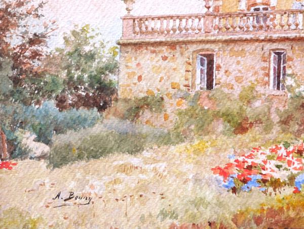 A. BOURY, Eine glückliche Familie