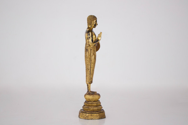 Adorante in bronzo dorato, Rattanakosin.