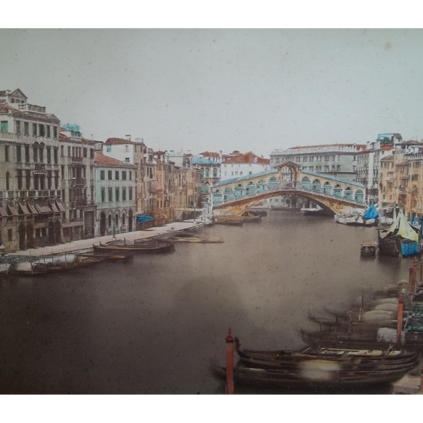 Grand Canal in Venice Enhanced photography.