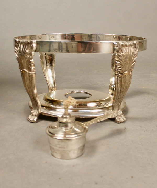 Bain Marie En Métal Argenté