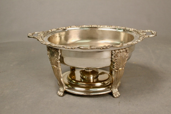 Bain Marie En Métal Argenté