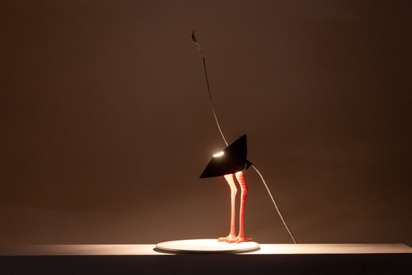 Ingo Maurer. Lampe modèle « Bibibibi ». Années 1980.