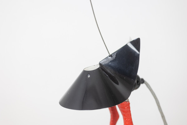 Ingo Maurer. Lampe modèle « Bibibibi ». Années 1980.
