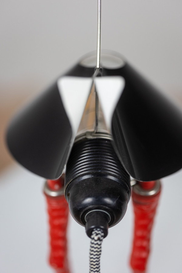 Ingo Maurer. Lampe modèle « Bibibibi ». Années 1980.