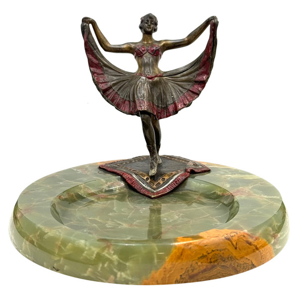 Tasca erotica in bronzo da Vienna