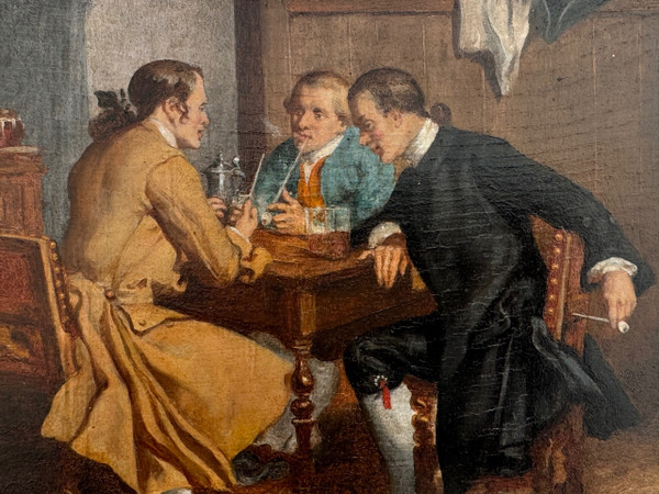 Meissonier (attributed) - The Smokers