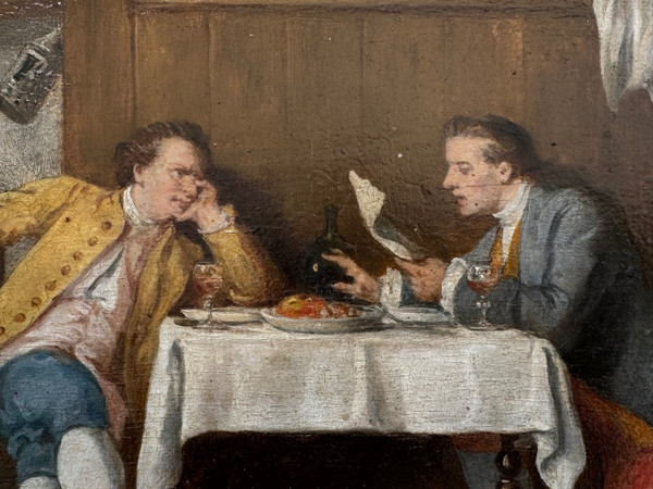 Meissonier (attribué) - La Confidence