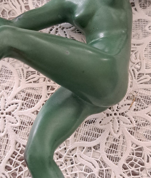 Art Deco sculpture by Marcel-André Bouraine (1886 - 1948) known as Briand