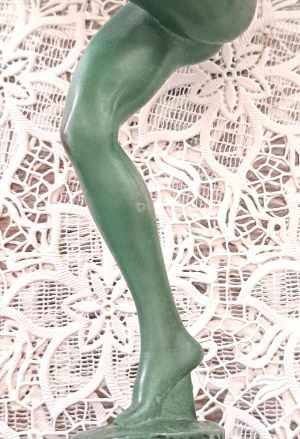 Art Deco sculpture by Marcel-André Bouraine (1886 - 1948) known as Briand