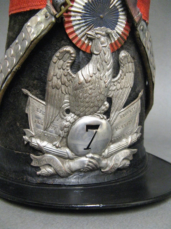 Shako Mle 1848 Truppa della Guardia Nazionale Seconda Repubblica 1848-1852.