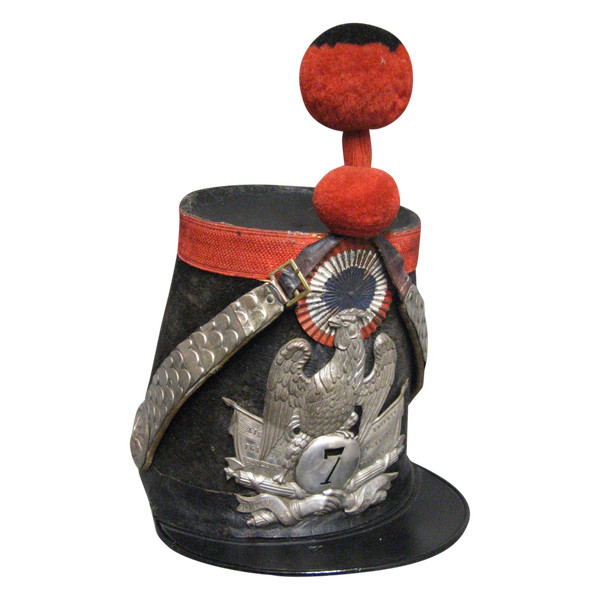 Shako Mle 1848 Truppa della Guardia Nazionale Seconda Repubblica 1848-1852.