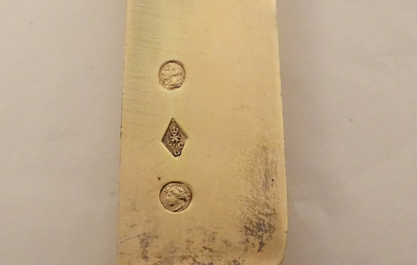 Posate 4PZ Argento Vermeil Vecchio Vital-Antoine Cardeilhac Impero 19°