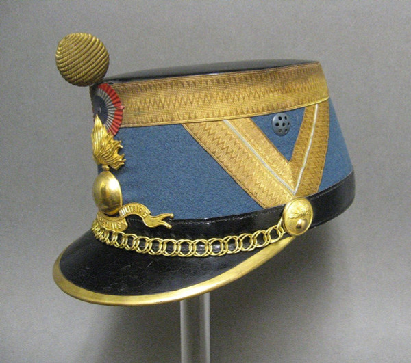 Shako, Officer Instructor of the Special Military School of Saint Cyr.