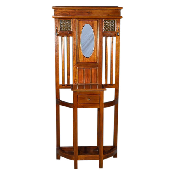 Garderobe aus Mahagoni, Art-Déco-Zeit – 1930