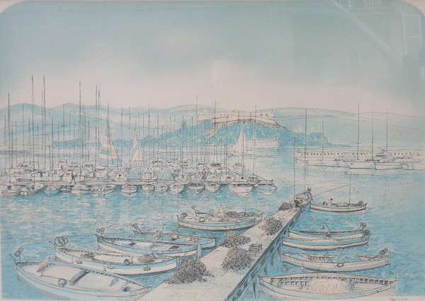 Rolf RAFFLEWSKI - The old port of Marseille