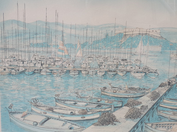 Rolf RAFFLEWSKI - The old port of Marseille