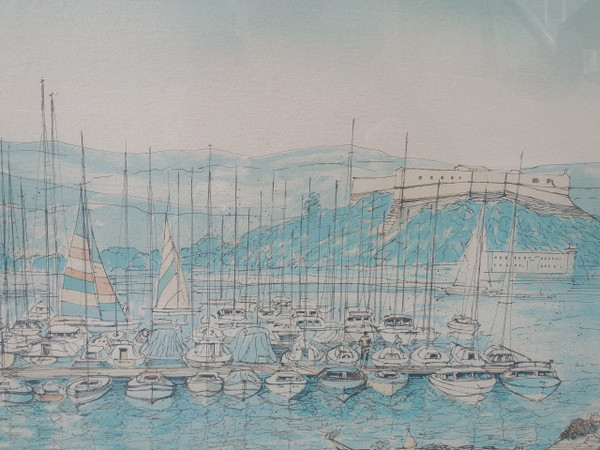 Rolf RAFFLEWSKI - The old port of Marseille