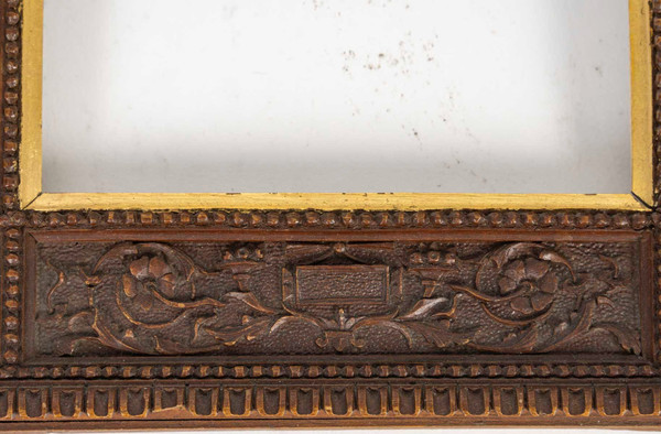 19th century carved wooden frame