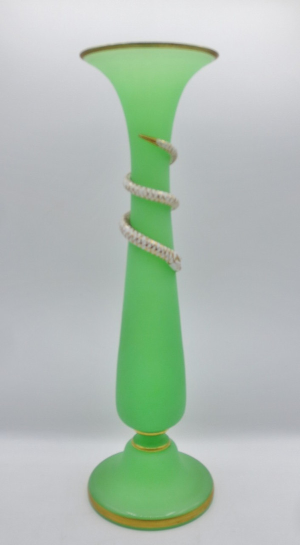 Opaline vase, Charles X.