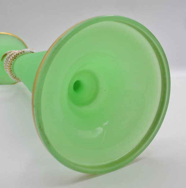 Opaline vase, Charles X.
