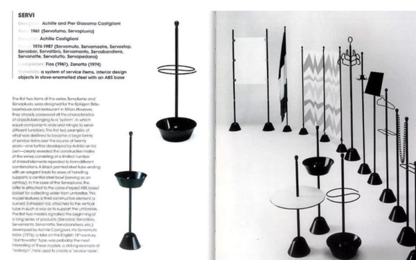 Portaombrelli “Servopluvio” di Achille Castiglioni per Flos, Italia anni '60