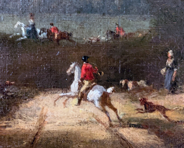 Chasse à Courre Carle Vernet (1758/1836) Entourage 