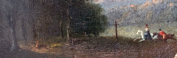 Chasse à Courre Carle Vernet (1758/1836) Entourage 