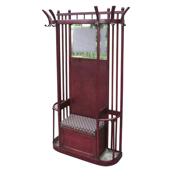 Eingangsgarderobe, Sezession 1916 J. Hoffmann für KOHN, Nr. Thonet