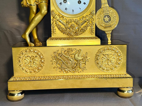 Gilt bronze mantelpiece Charles X period.