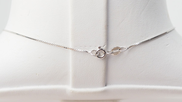 Collier En Or Blanc Et Perle De Tahiti Et Diamant